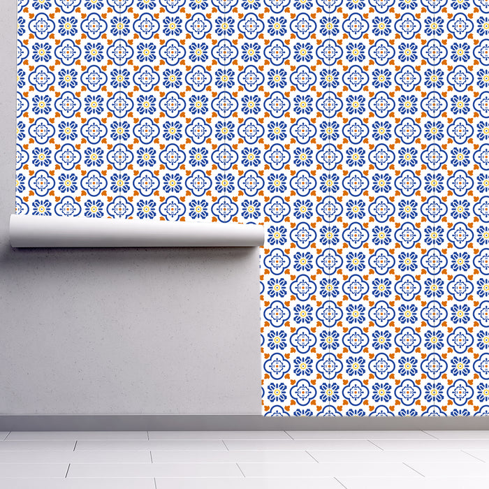 Faux Tile Fantasy, Custom Wallpaper Designs