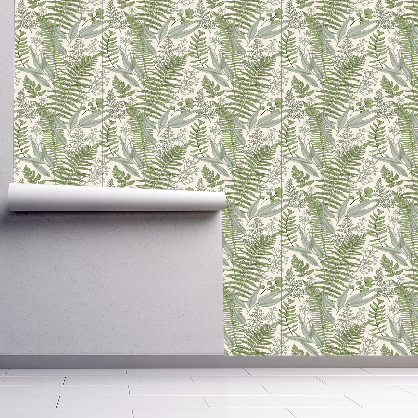 Green: Nature, Growth, Freshness, Healing, Custom Wallpaper Design