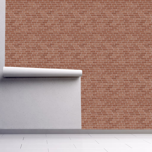 Faux Brownstone Brick wallpaper, Custom Wallpaper Design