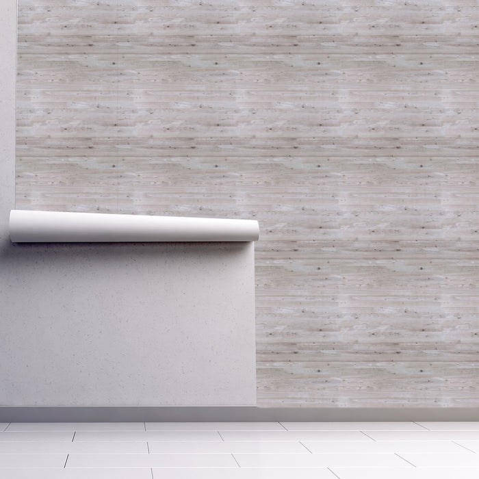 Faux Weathered Timber wallpaper, white washed wood look, Custom Wallpaper Design