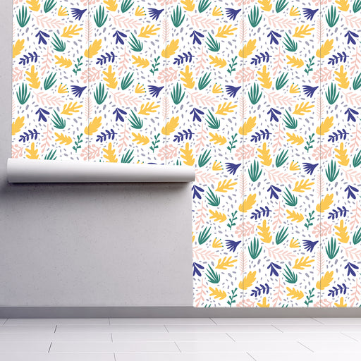 Lush Leafy Oasis, Custom Wallpaper Design
