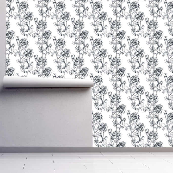 Blossom Melody, Custom Wallpaper Design